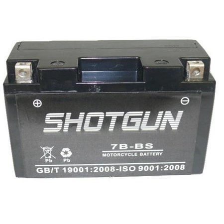 SHOTGUN Shotgun 7B-BS-SHOTGUN-005 YT7B-BS YT7B-4 CT7B-4 Sealed AGM Battery for Yamaha YFZ450 Zume 125 YW125 ATV 7B-BS-SHOTGUN-005